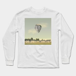 No Position - Surreal/Collage Art Long Sleeve T-Shirt